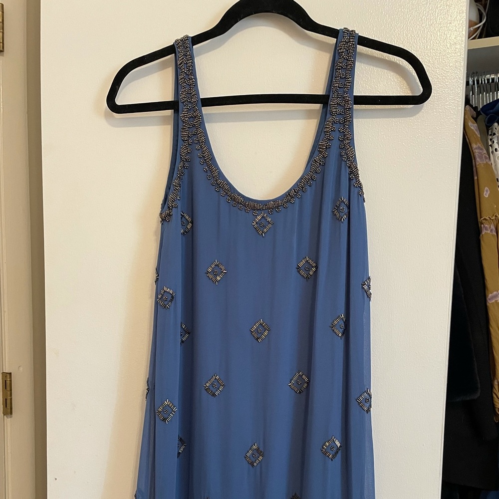 Parker Blue Cocktail Dress